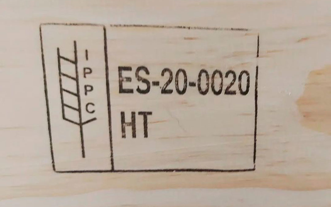 Madera con tratamiento fitosanitario